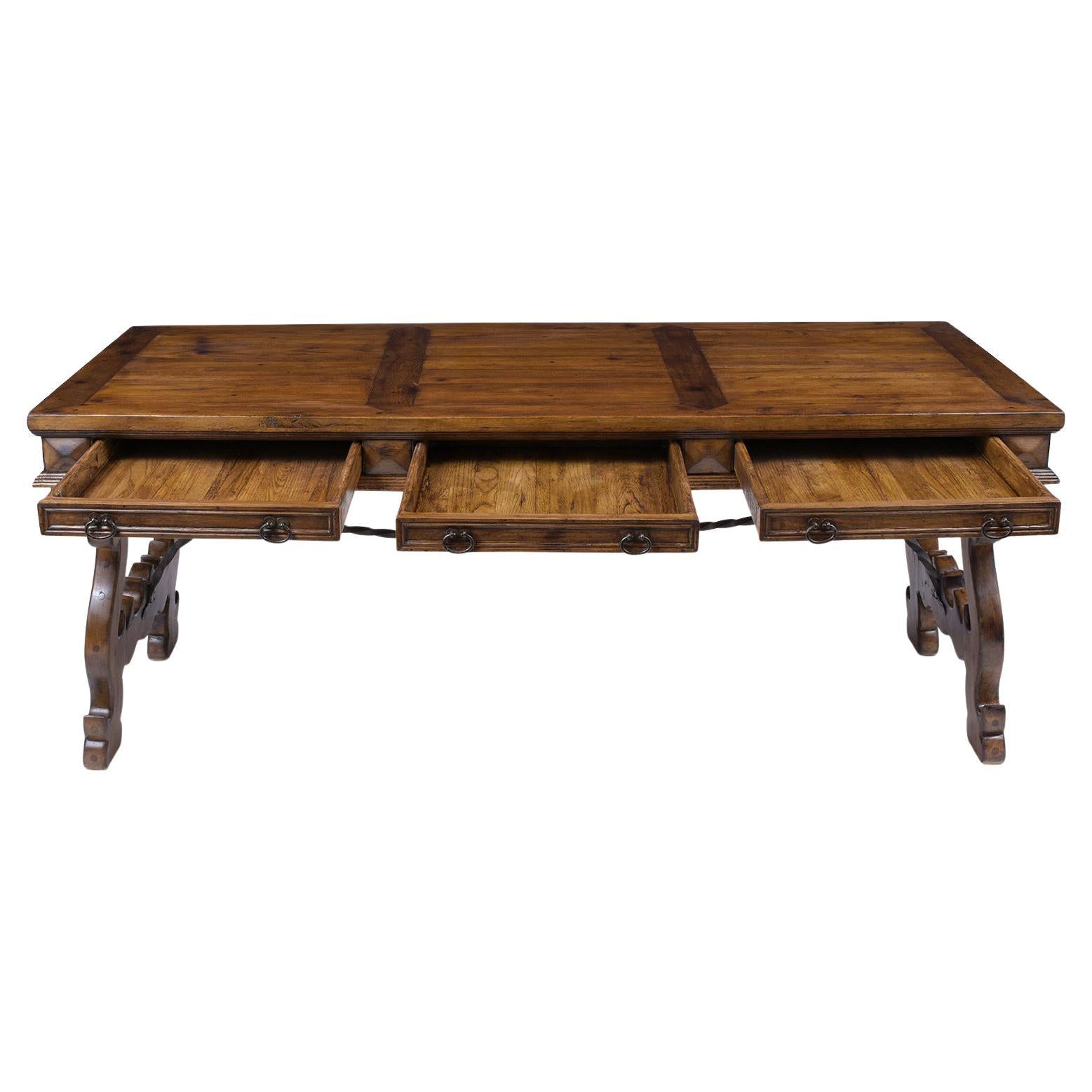 Carved Spanish Colonial Dining Table