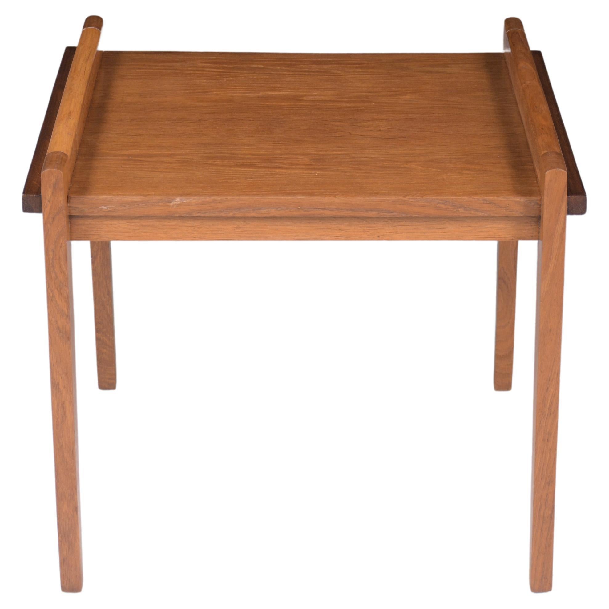 Vintage Mid-Century Handcrafted End Table For Sale