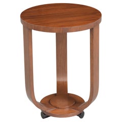 Art Deco Lacquered Side Table