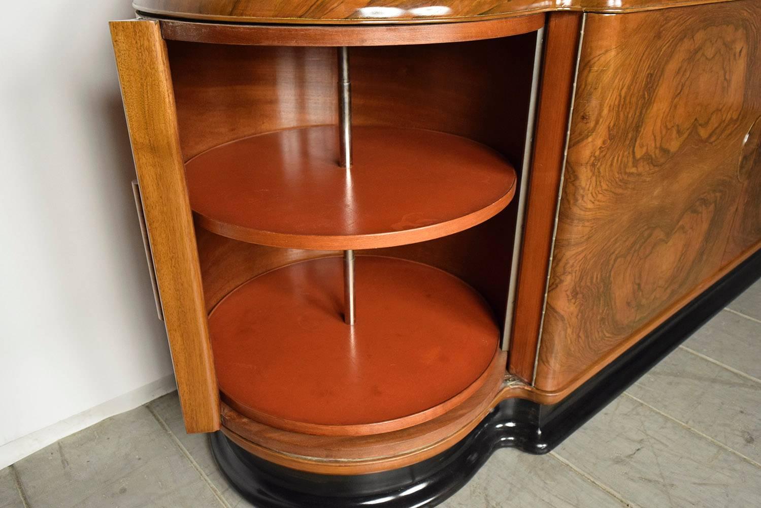 French Art Deco Buffet or Dry Bar In Excellent Condition In Los Angeles, CA