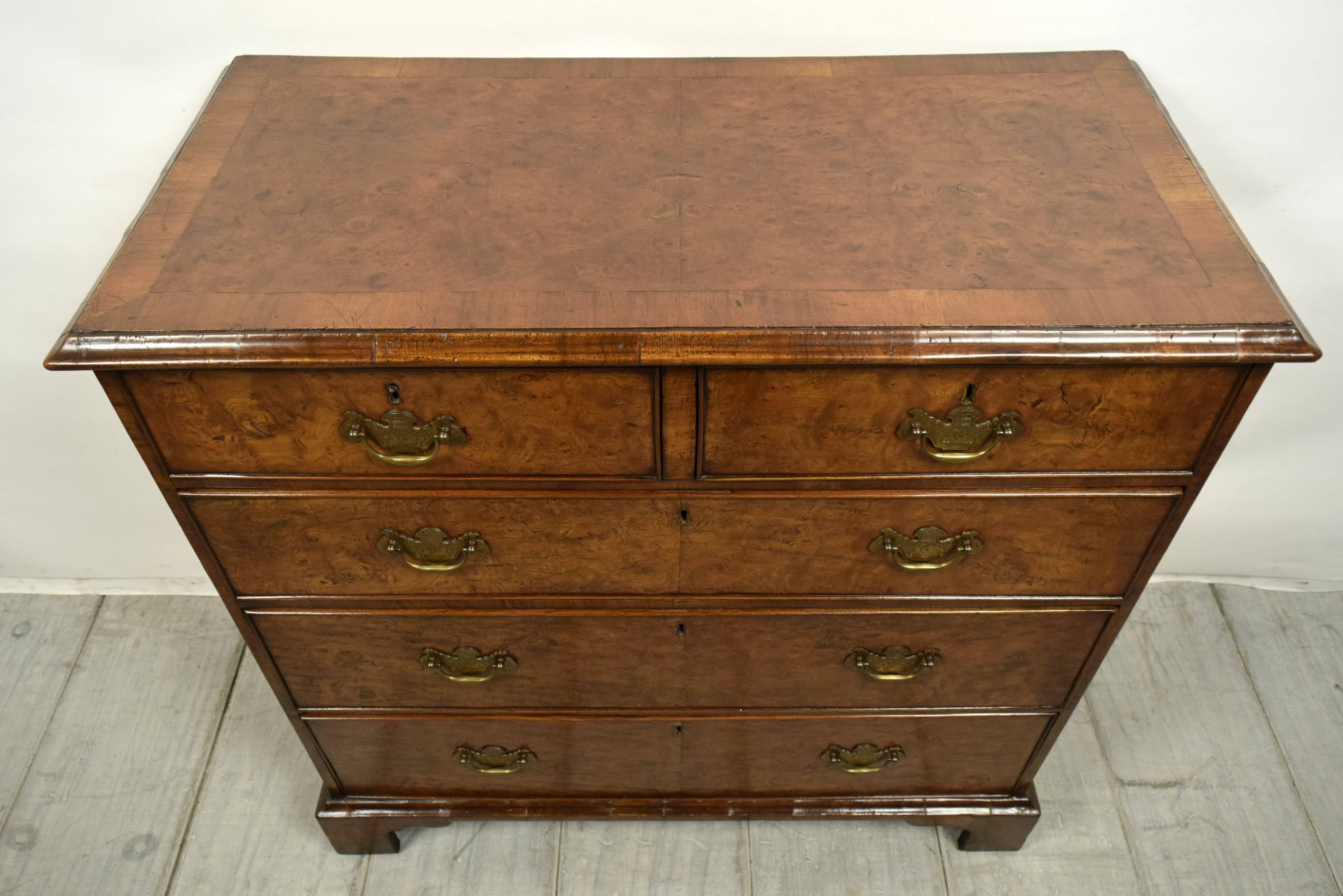 Late 18th Century English George II Chest of Drawers 3