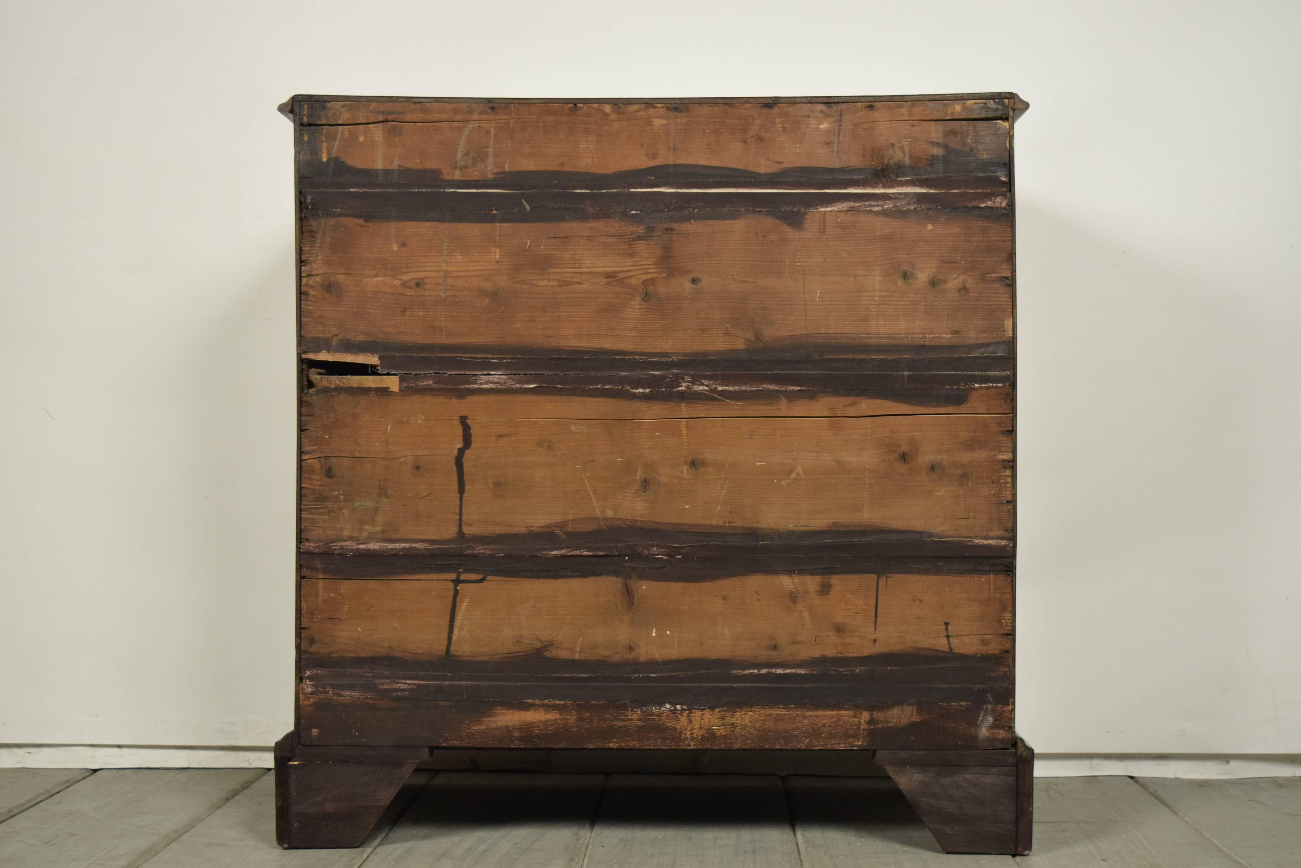Late 18th Century English George II Chest of Drawers 4