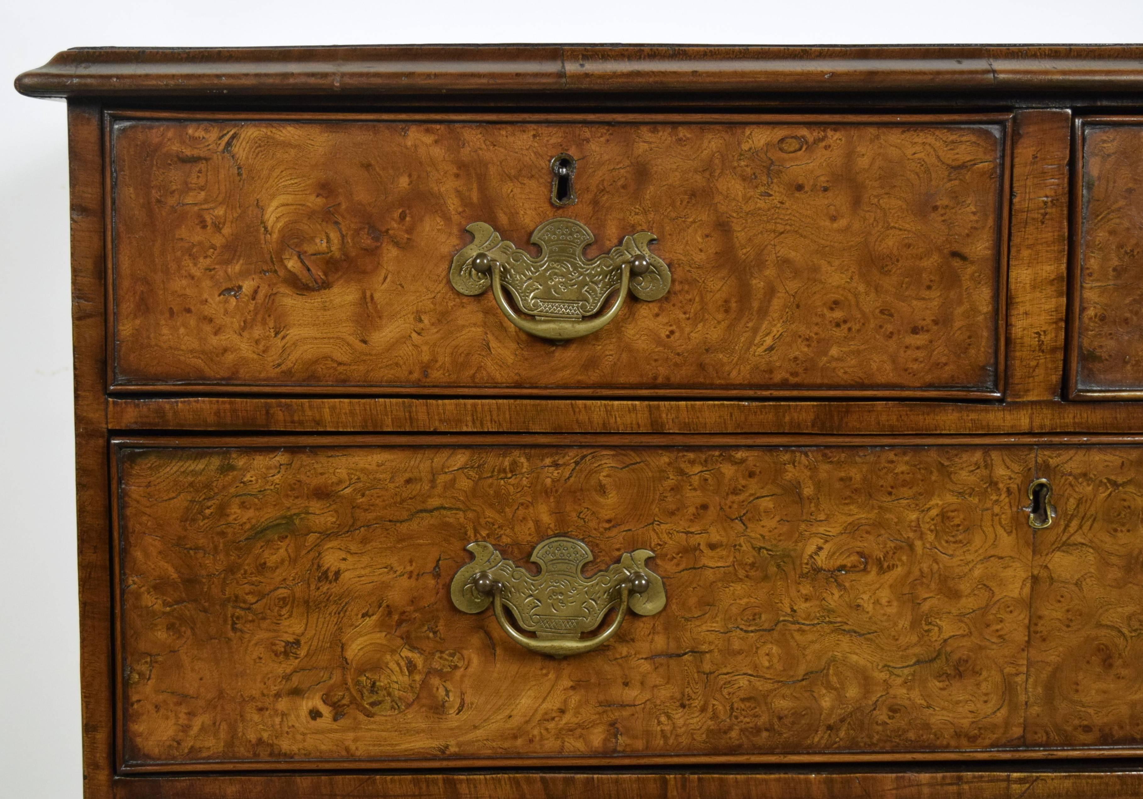 Early 19th Century Late 18th Century English George II Chest of Drawers