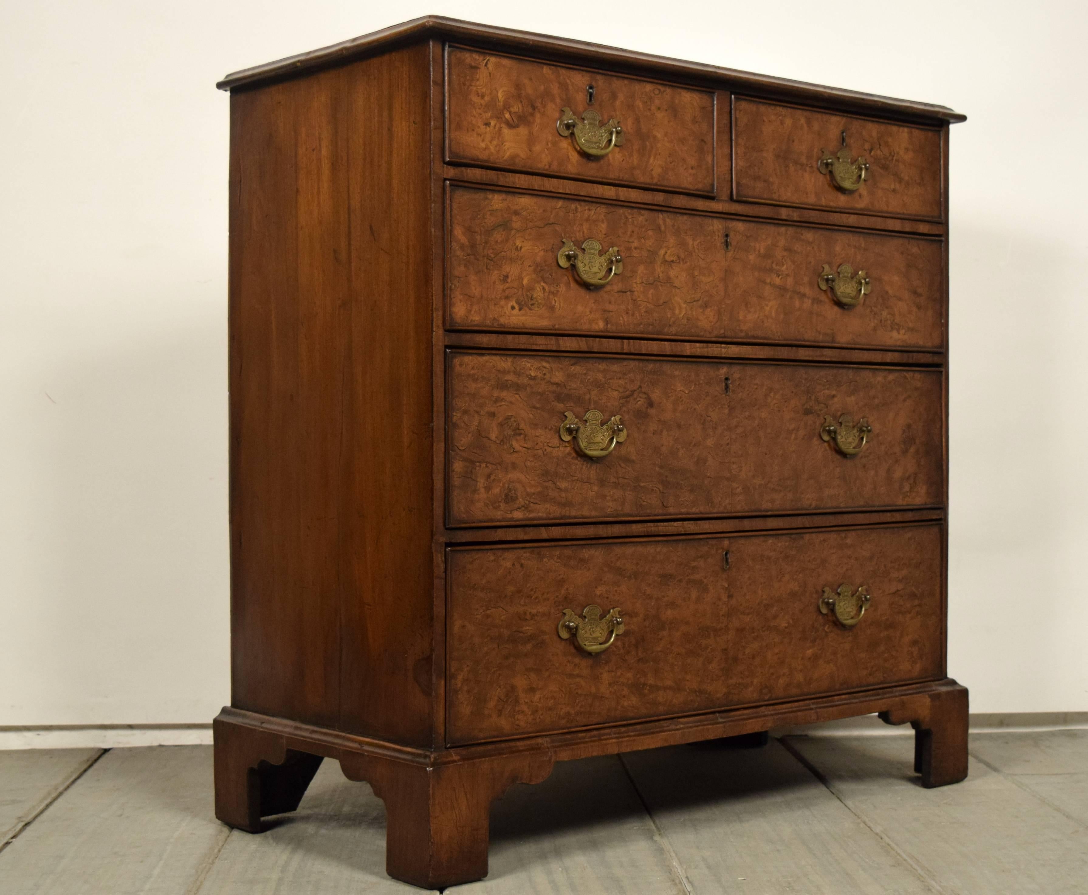 Late 18th Century English George II Chest of Drawers 1