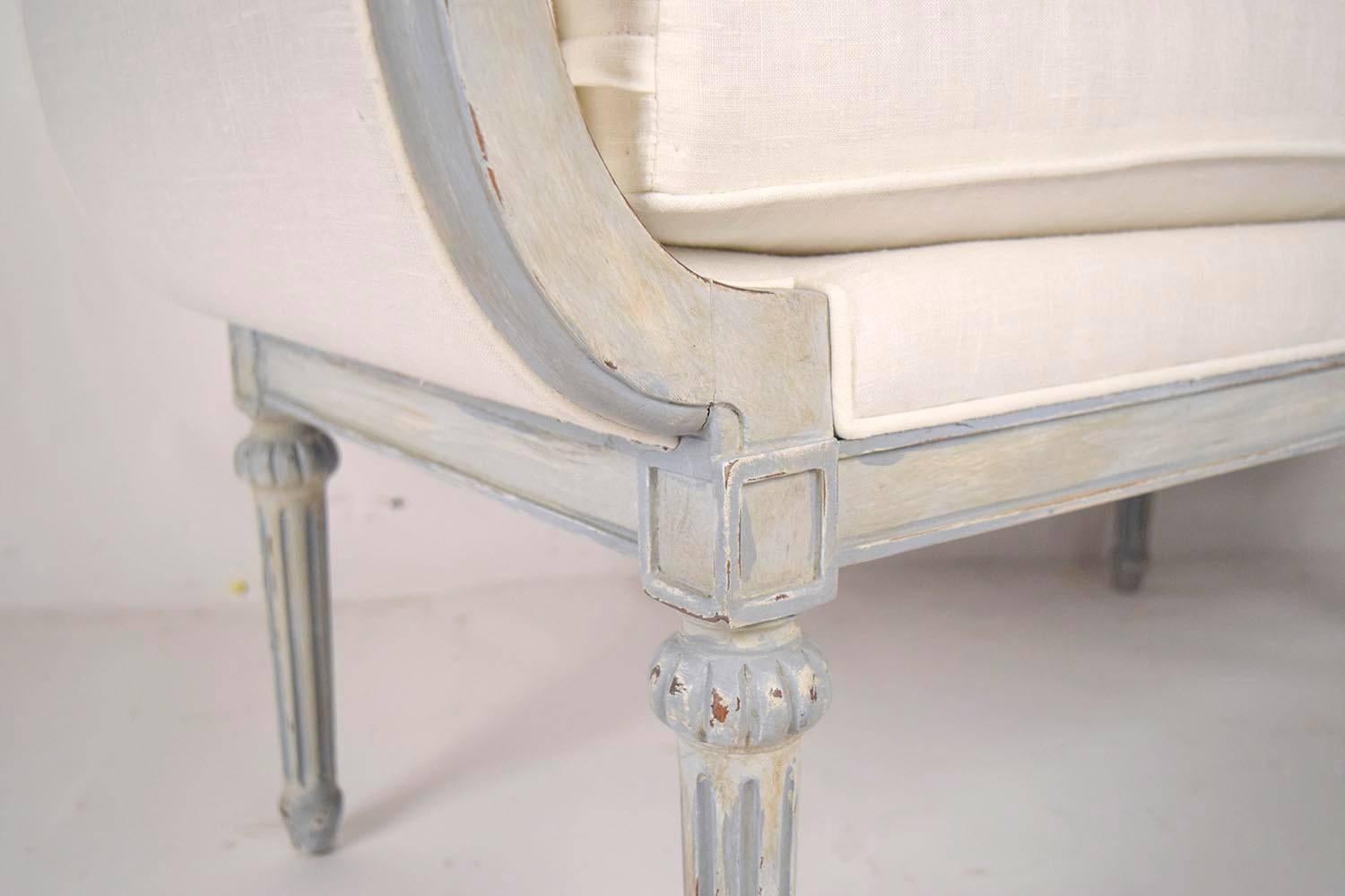 20th Century Elegant French Louis XVI Style Bench