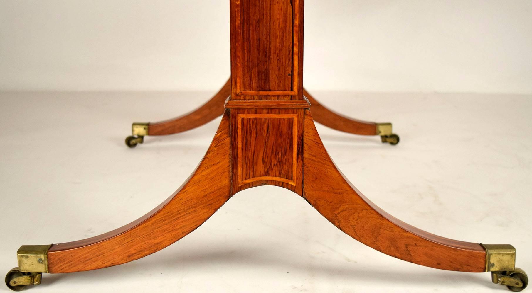 Late 19th Century 19th Century English Rosewood Sofa Table