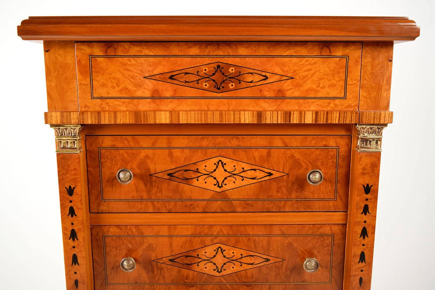 20th Century Vintage French Provincial Chest of Drawers