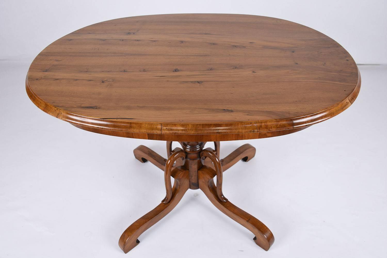 Wood 19th Century French Louis Philippe-Style Centre Table