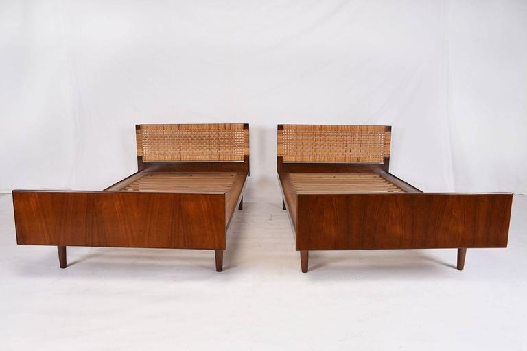 Pair of Mid-Century Modern Danish Twin Beds For Sale at ...