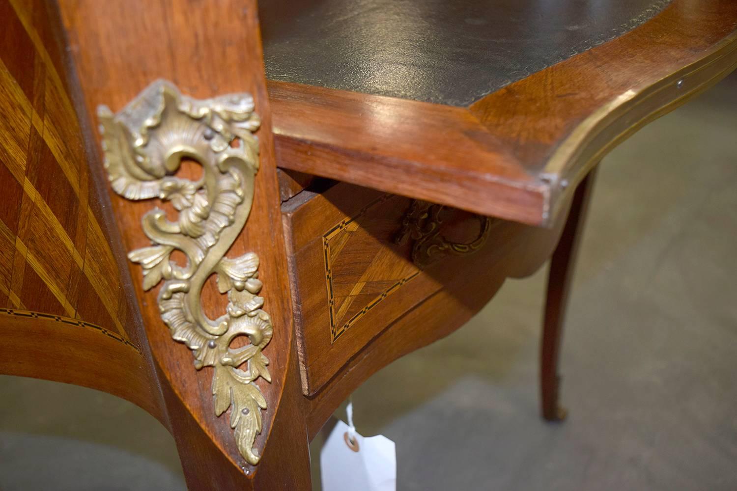 French Louis XV Inlaid Writing Table 9