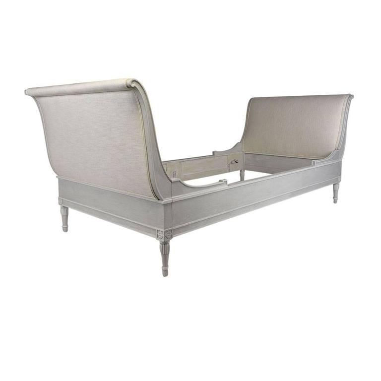 Pair of Antique French Empire Twin Beds For Sale at 1stDibs