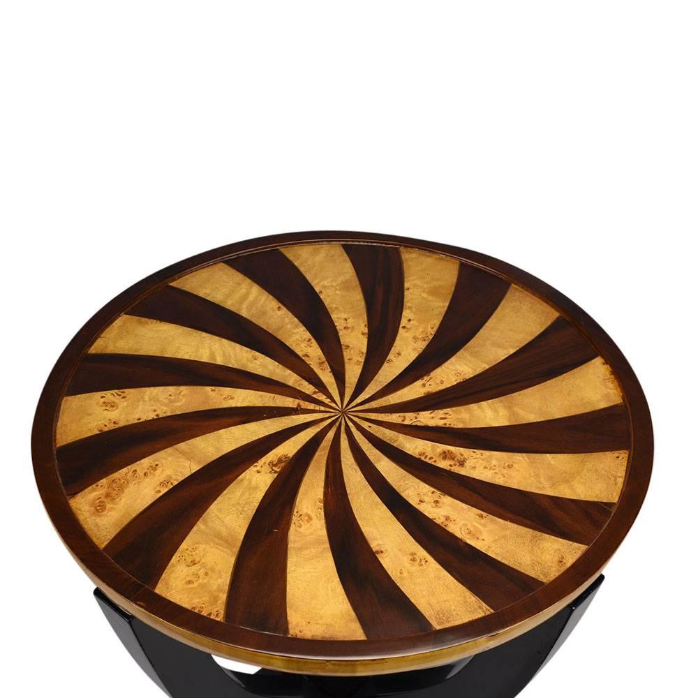 Art Deco Style Side Table In Excellent Condition In Los Angeles, CA