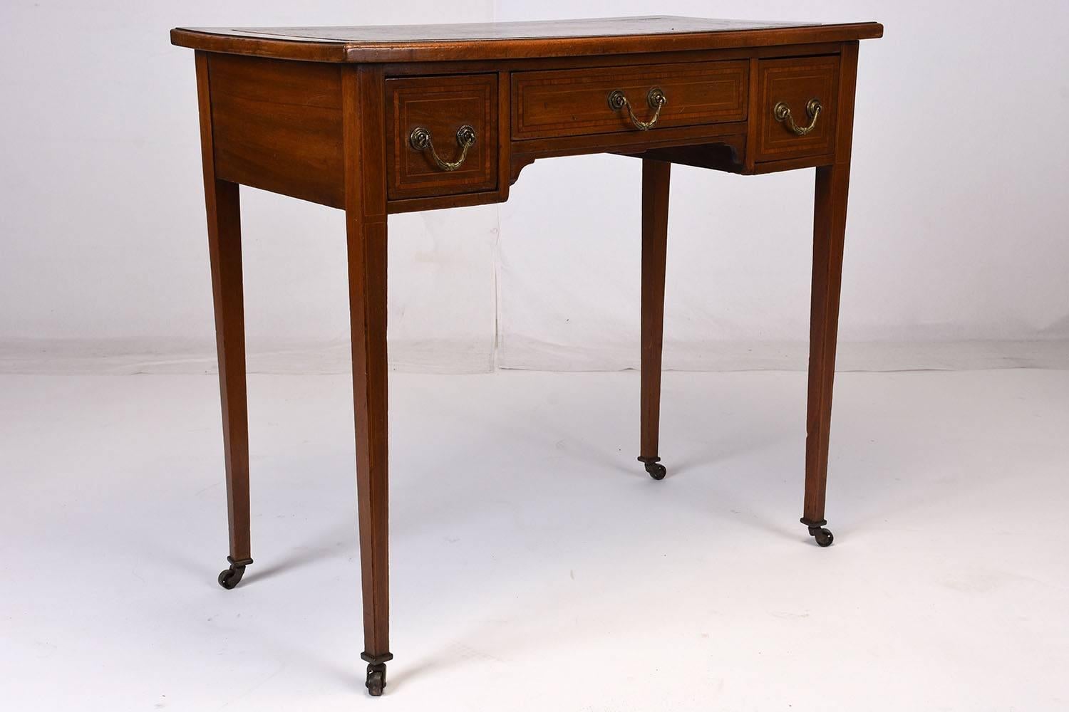 antique english writing desk