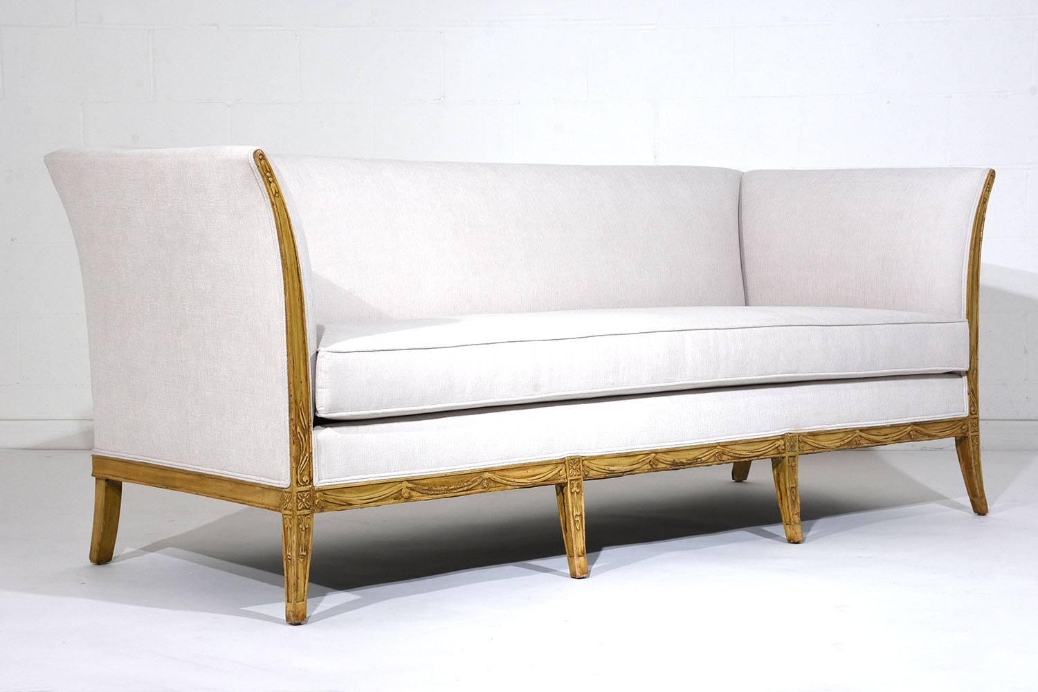 Early 20th Century Neoclassical Sofa 1