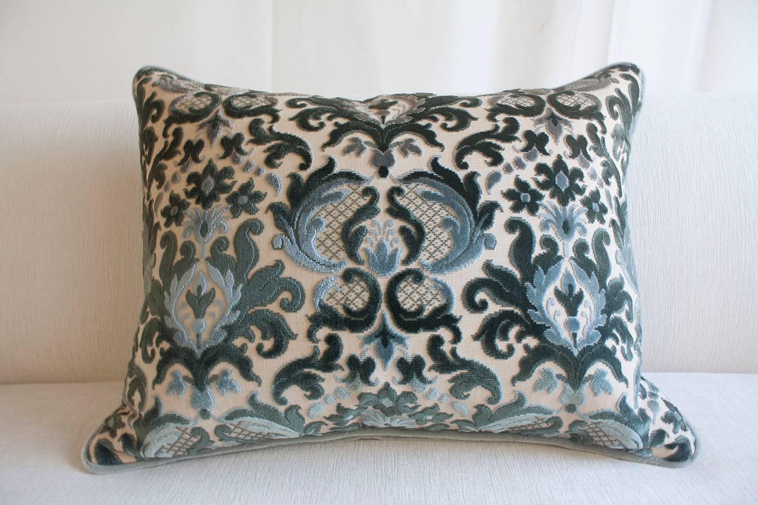 Pair of Baroque Style Throw Pillows For Pair Of Baroque Style Throw Pillows
