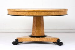French Empire-Style Round Dining Table