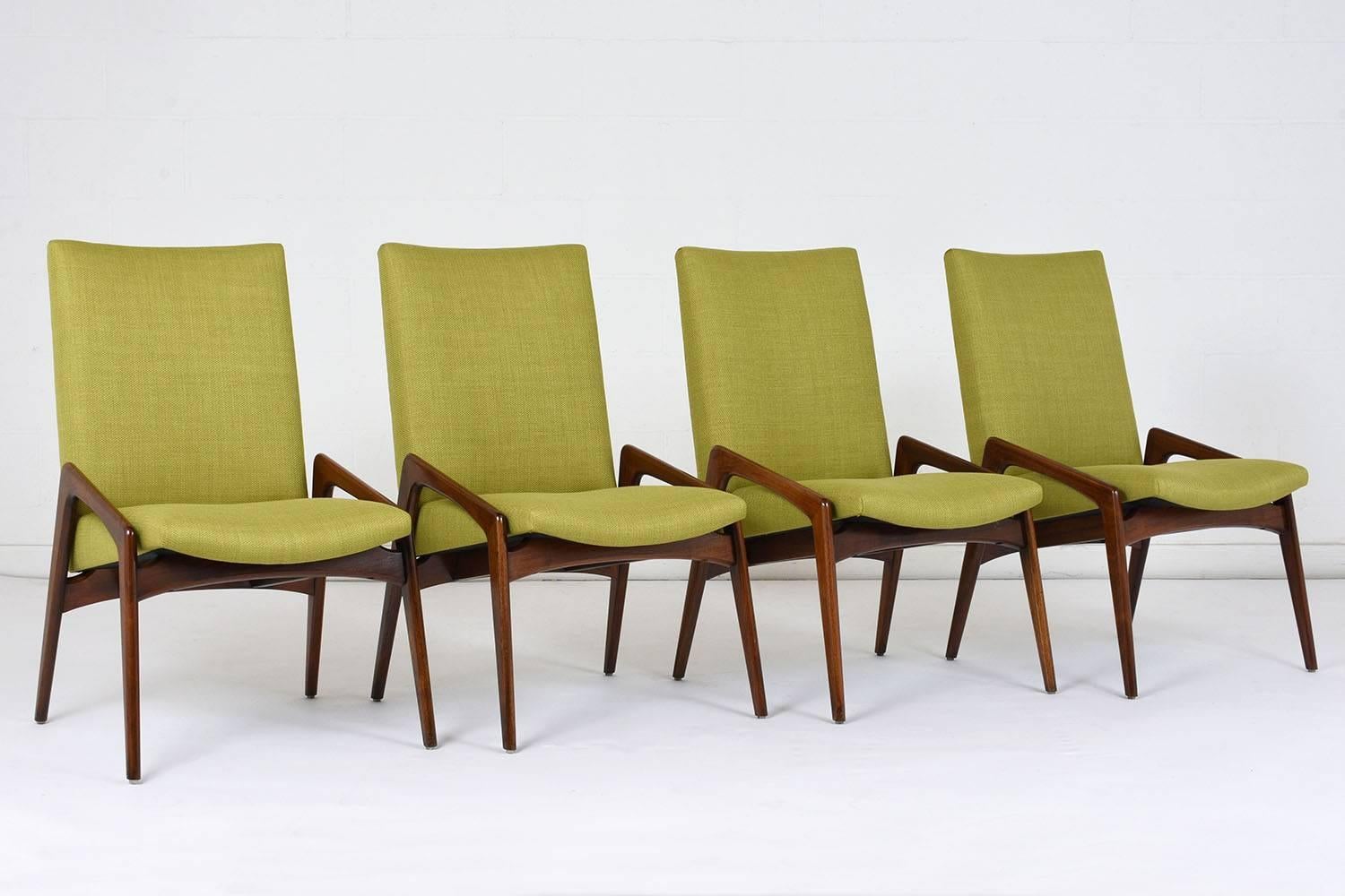 Mid-Century Modern Set of Four Dining Chairs by Kai Kristiansen