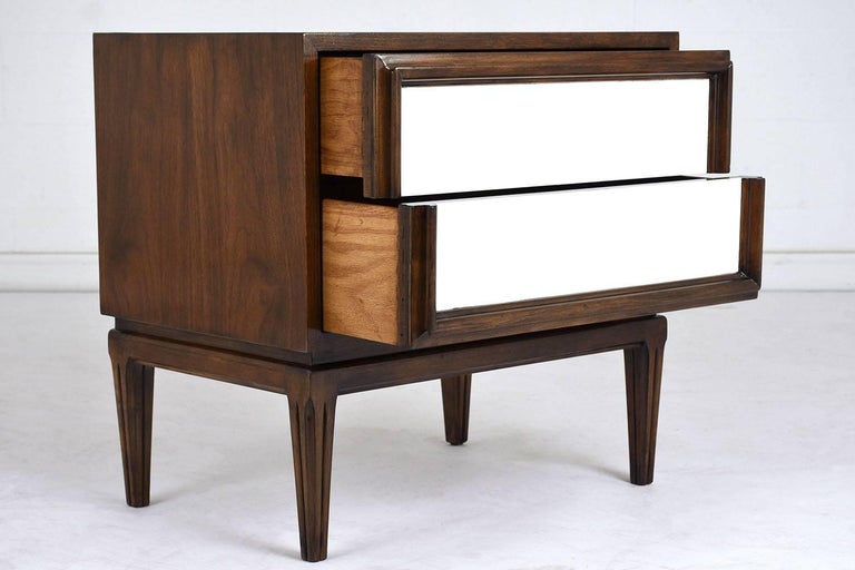 Pair of MidCentury ModernStyle Nightstands at 1stDibs