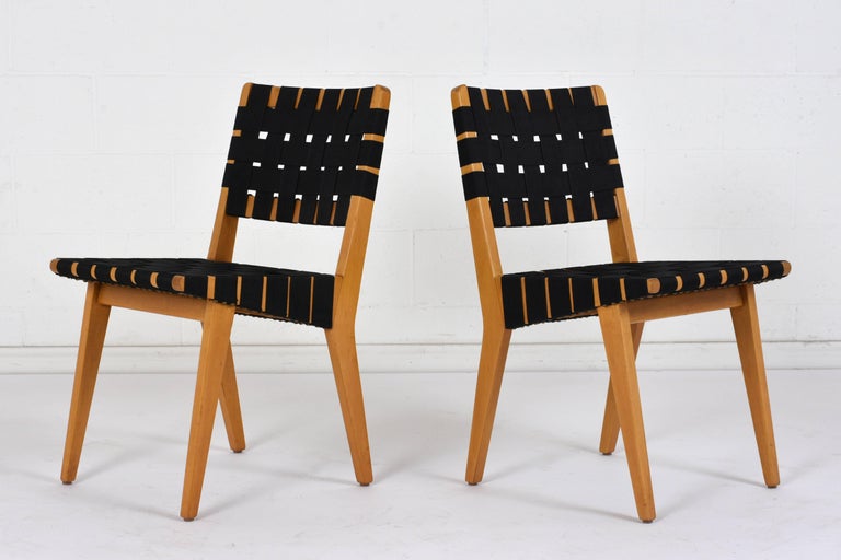 Set of Four MidCentury Modern Klaus GrabeStyle Dining Chairs at 1stDibs