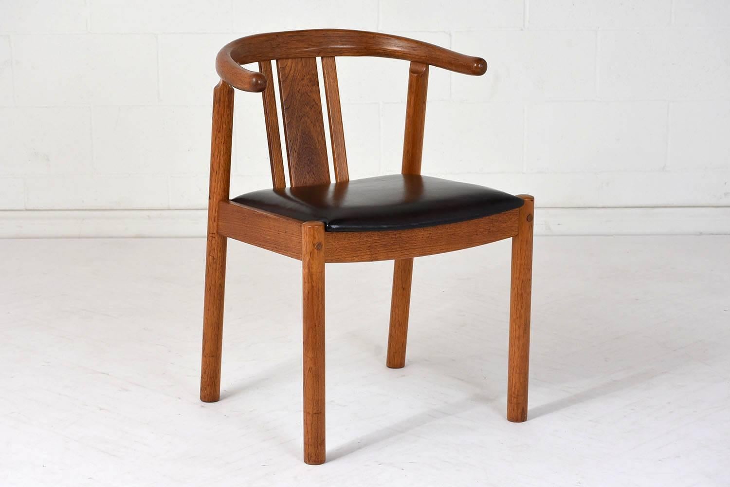 Set of Four Danish Mid-Century Modern-Style Dining Chairs 1