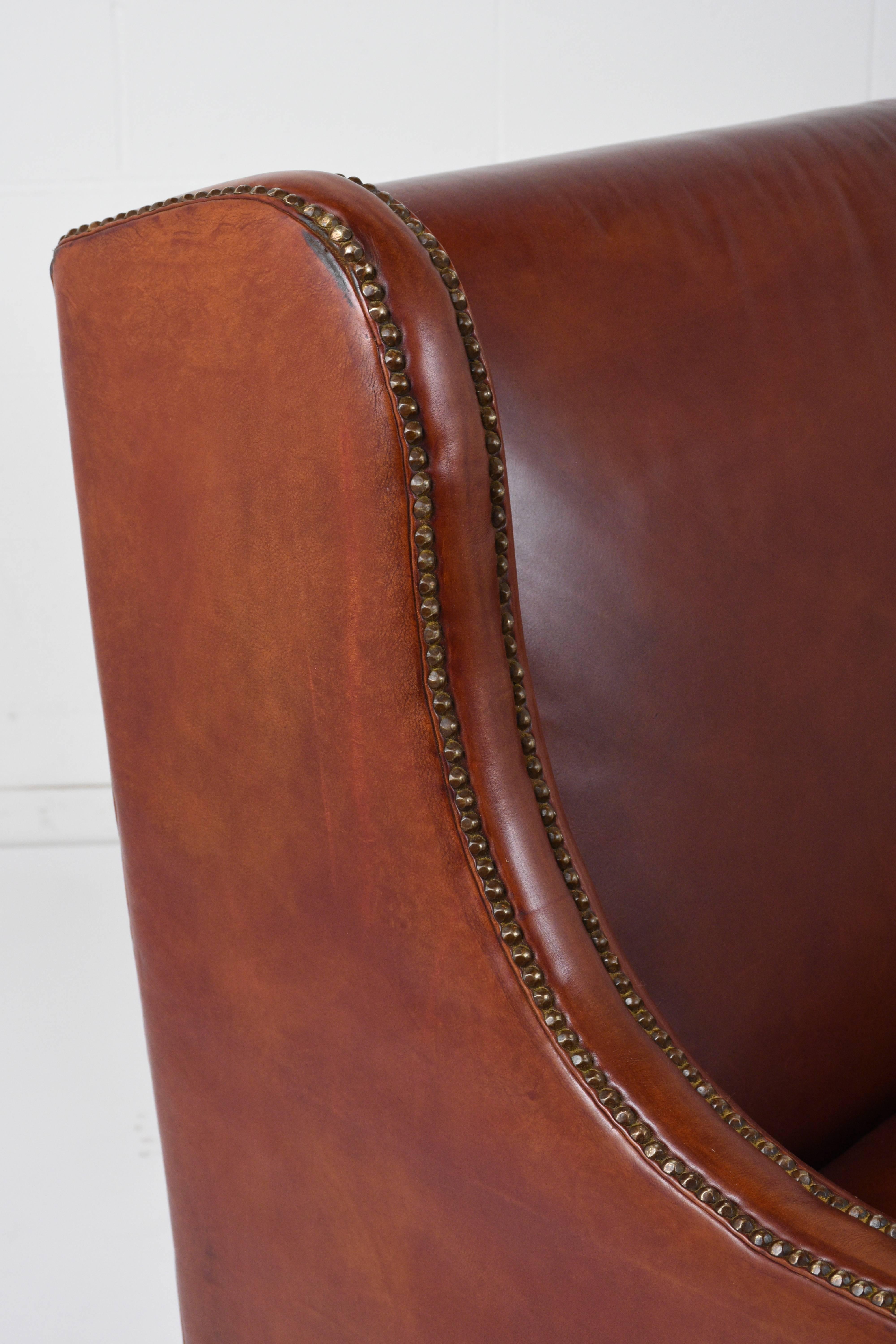 vintage leather sofas