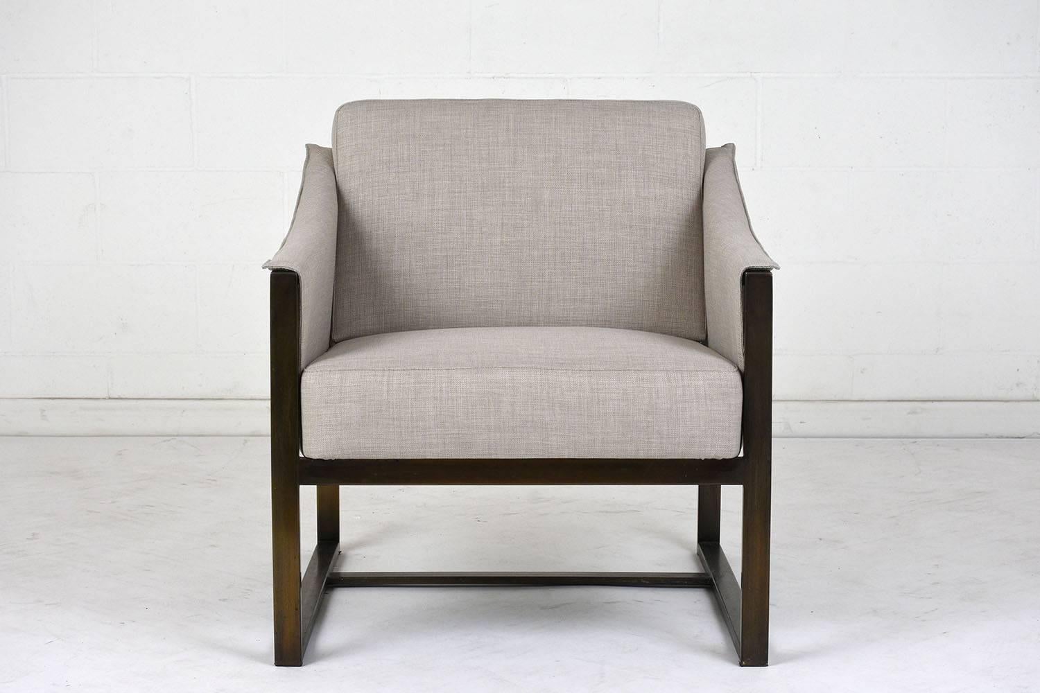 20th Century Pair of Milo Baughman Lounge Chairs