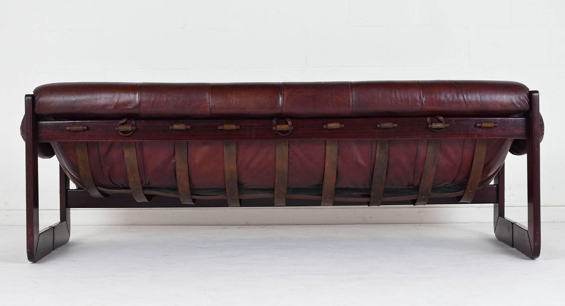 Percival Lafer Leather Sofa 1