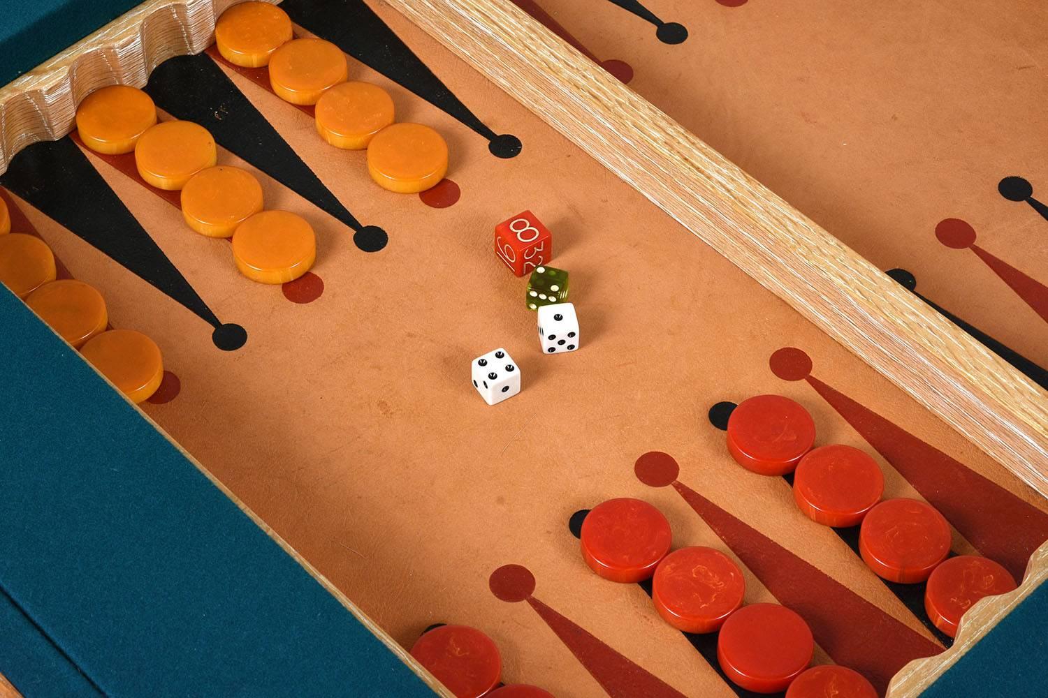 Mid-Century Modern Style Game Table 3