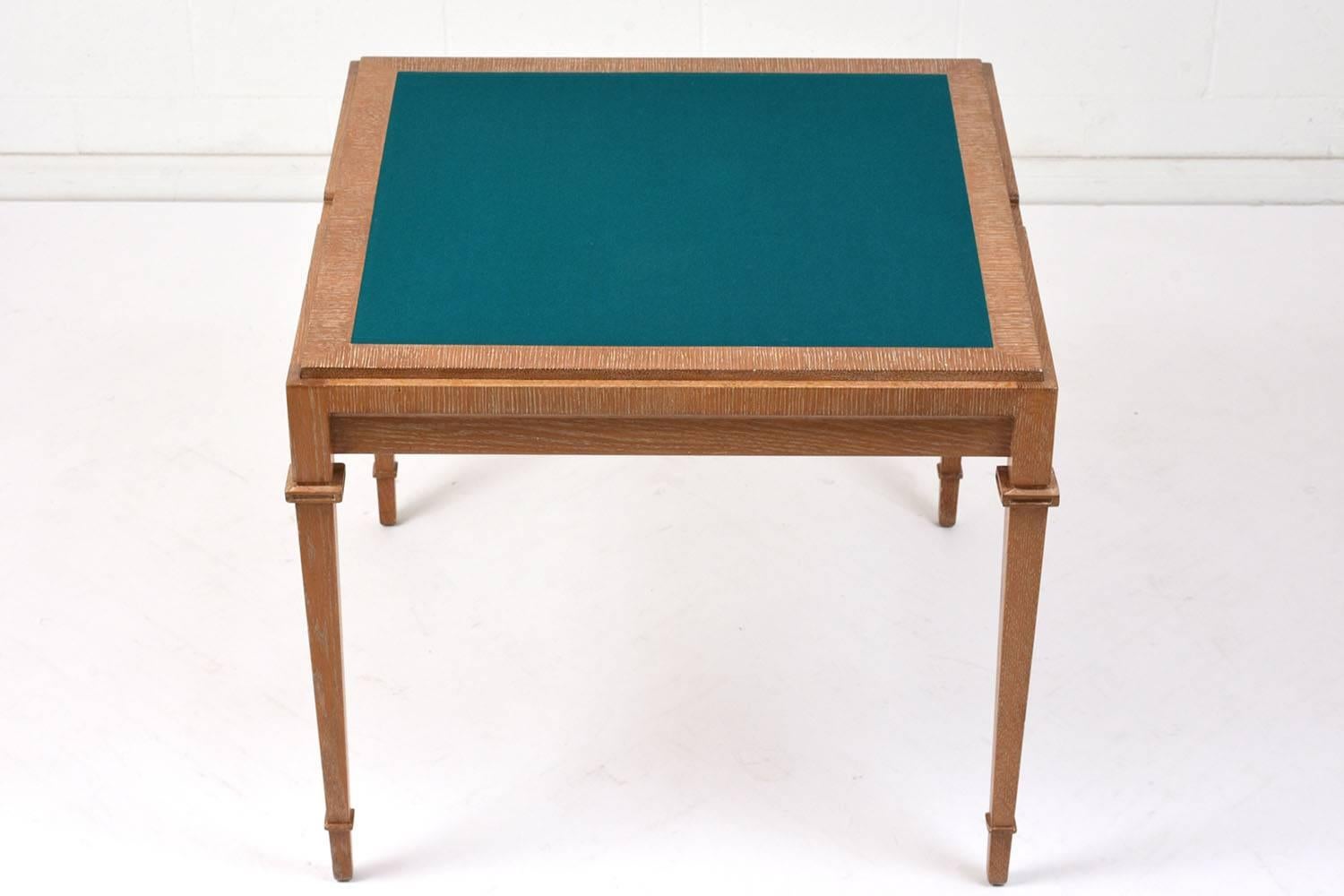 Mid-Century Modern Style Game Table In Excellent Condition In Los Angeles, CA