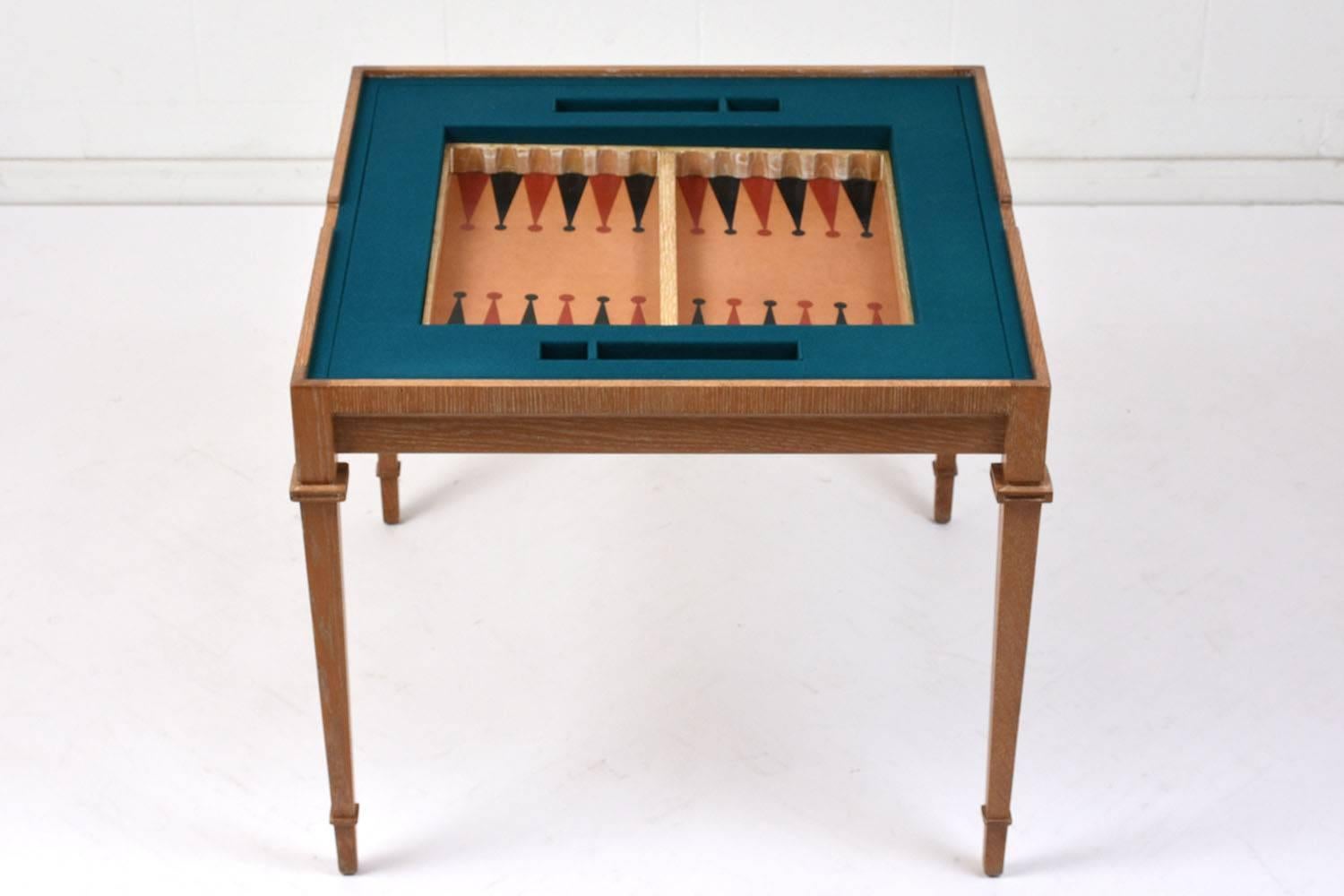 Mid-Century Modern Style Game Table 1