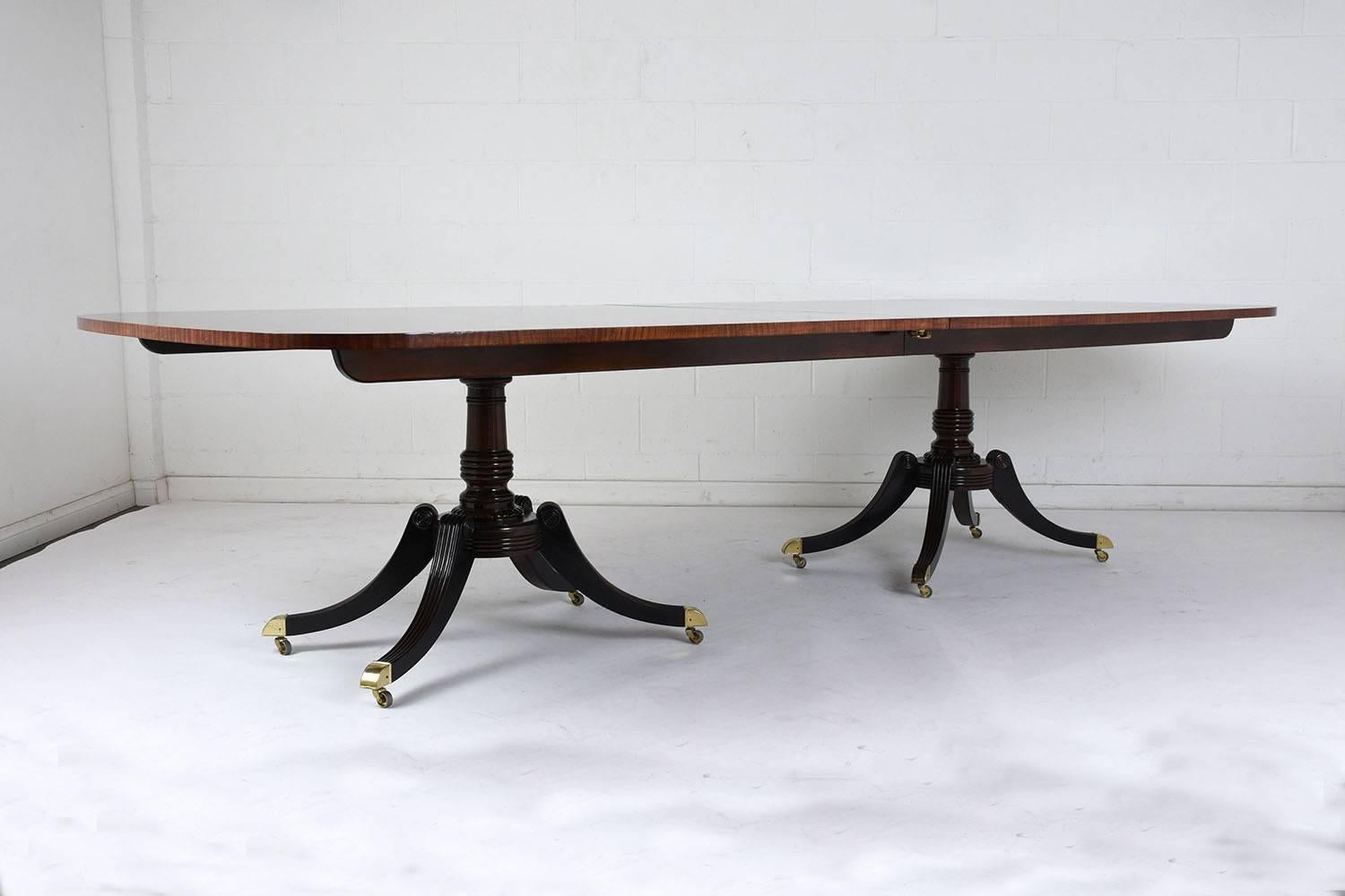 Carved Large Special Edition Baker Furniture Dining Table