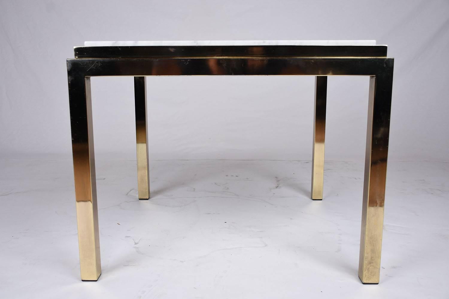 marble brass coffee table