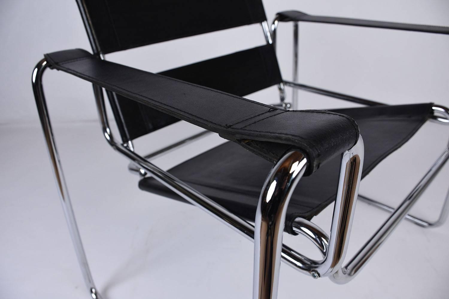 Mid-Century Modern Wassily-Style Lounge Chairs 2