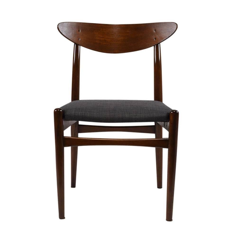 mid century modern danish dining chair
