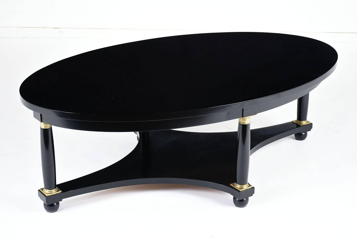 American Baker Oval Coffee Table