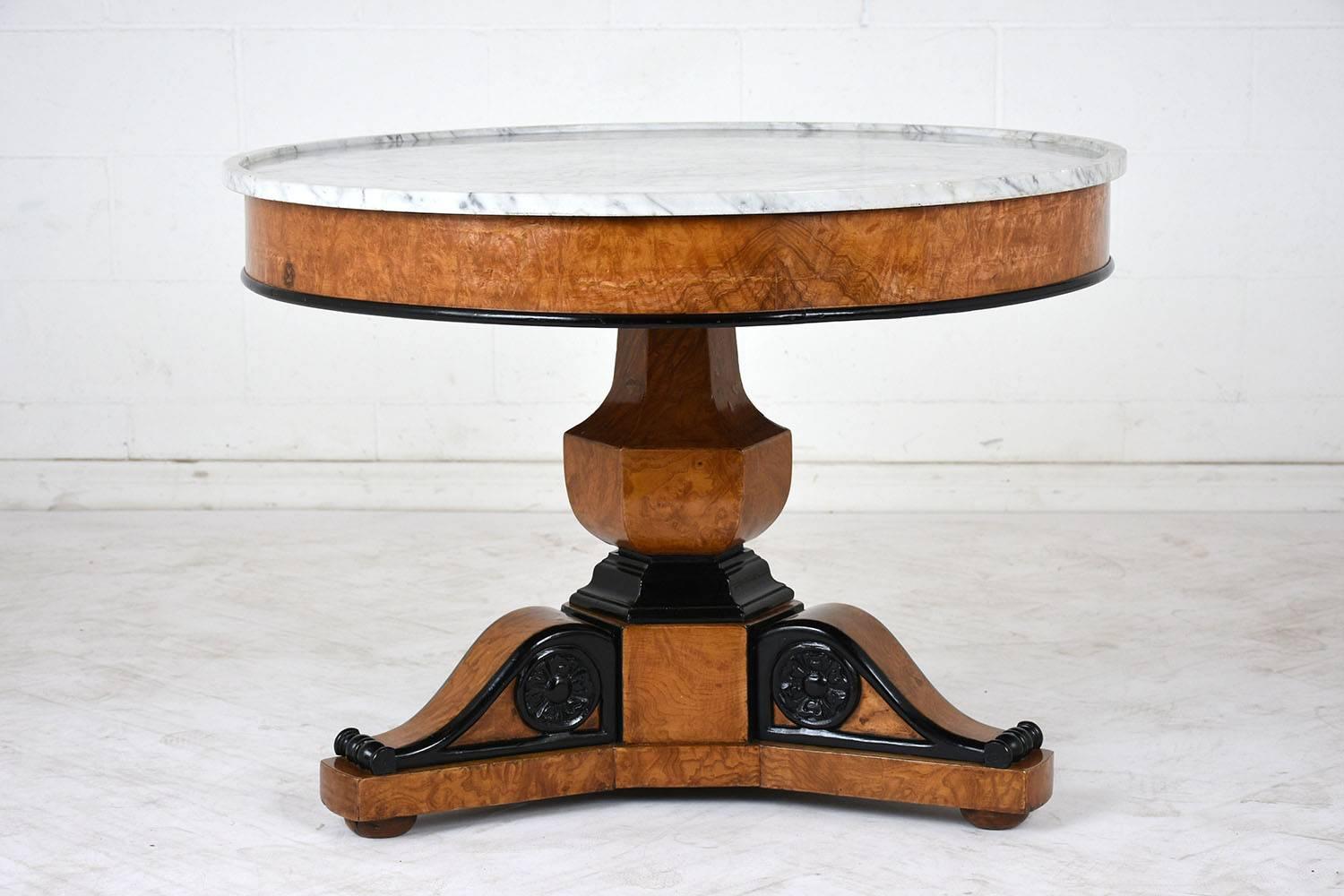 Polished Mid-19th Century French Empire Centre Table