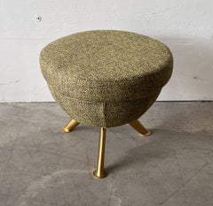 Pair of Mid Century Modern Italian Stools