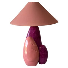 Pebble Ceramic Table Lamp by François Chatain
