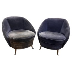 Pair of ISA Lounge Chairs