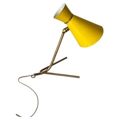 Small Mid Century Modern Italian Desk Lamp Stilnovo Style