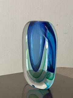Glass Vase by Luigi Onesto
