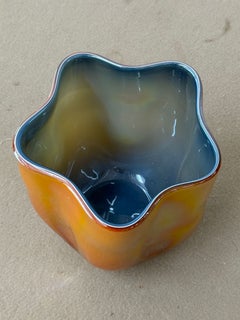 Mid Century Modern Murano Glass Cartoccio Vase