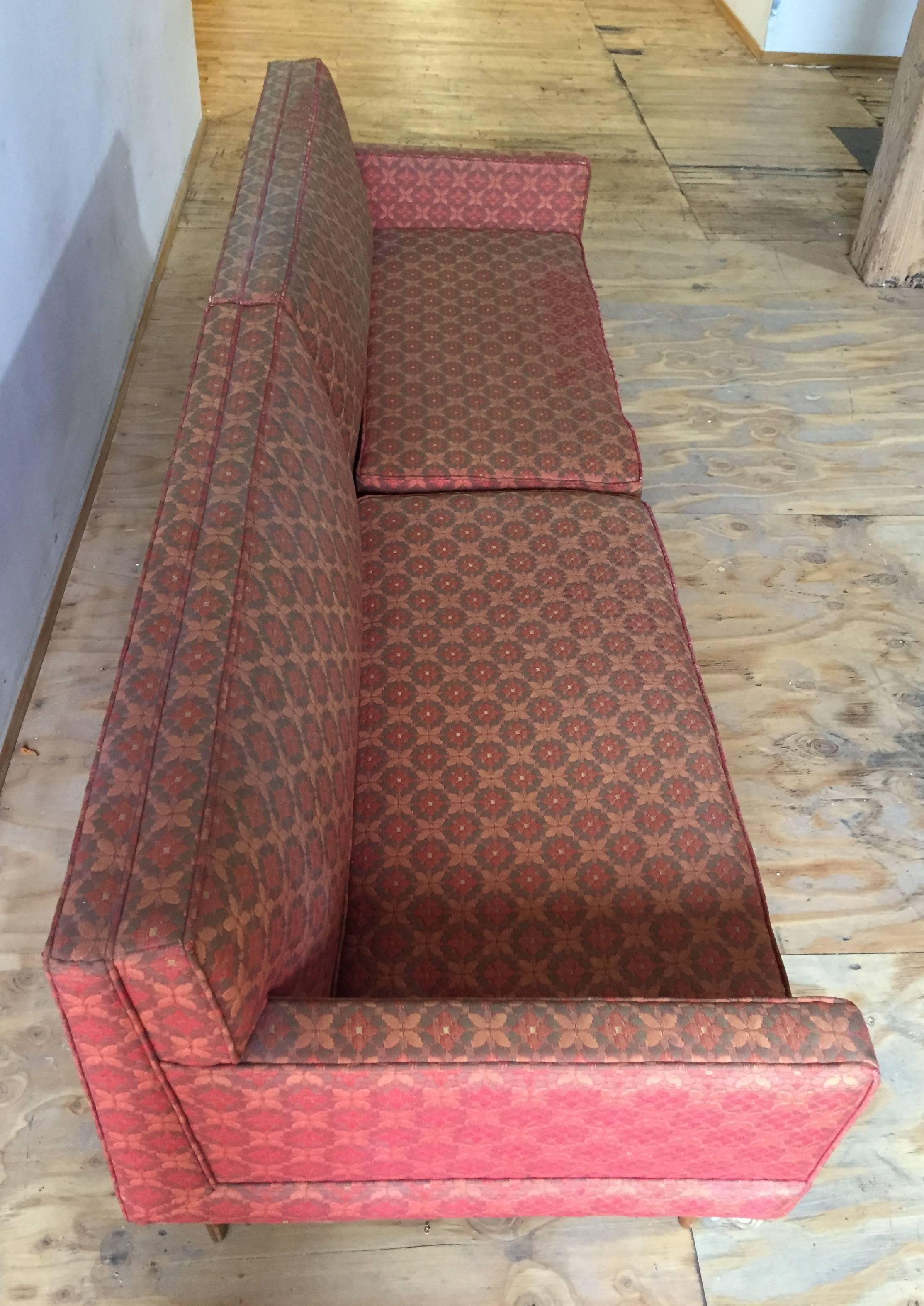 vintage mid century sectional sofa