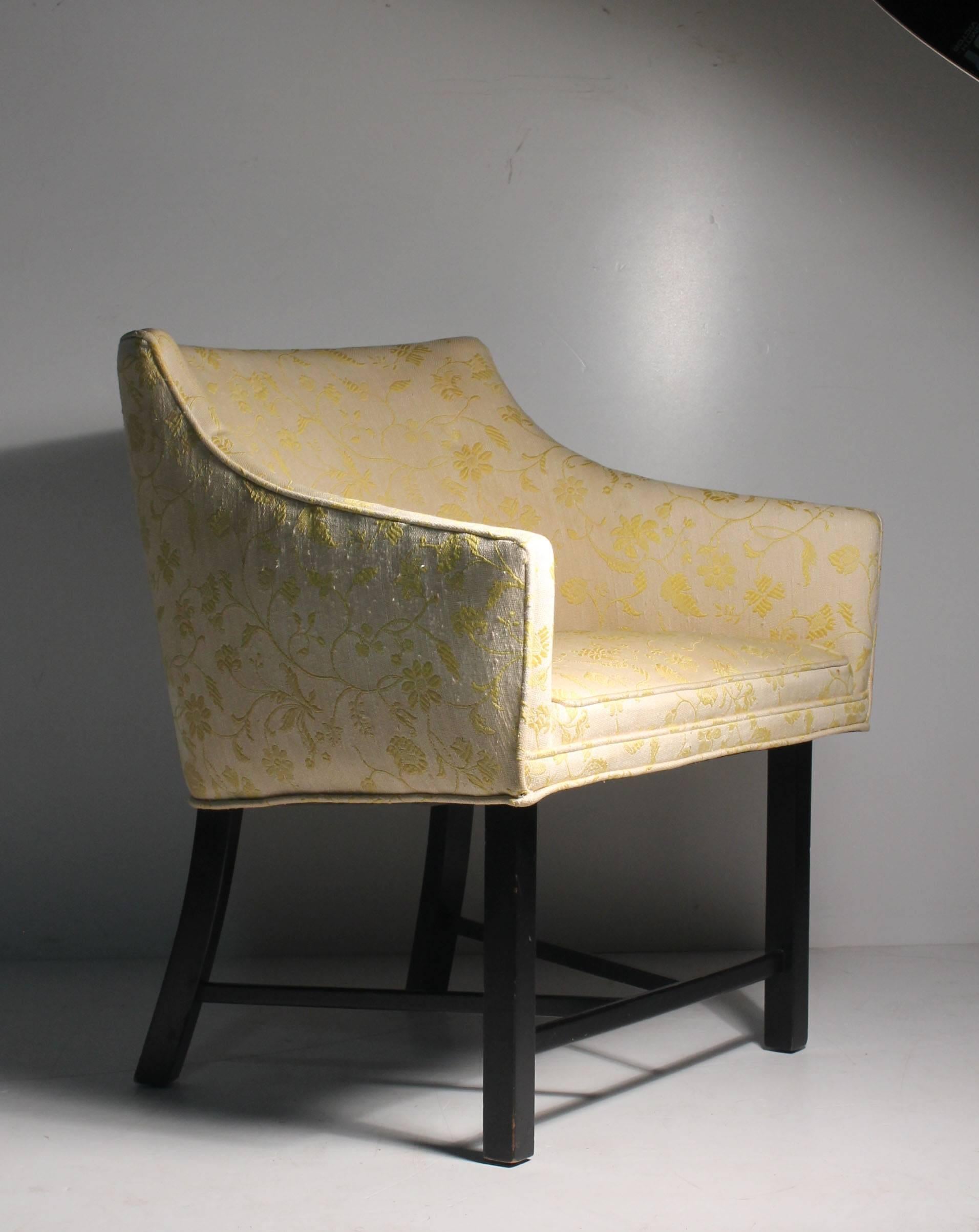 Bezauberndes Paar Harvey Probber Club Chairs (Moderne der Mitte des Jahrhunderts) im Angebot