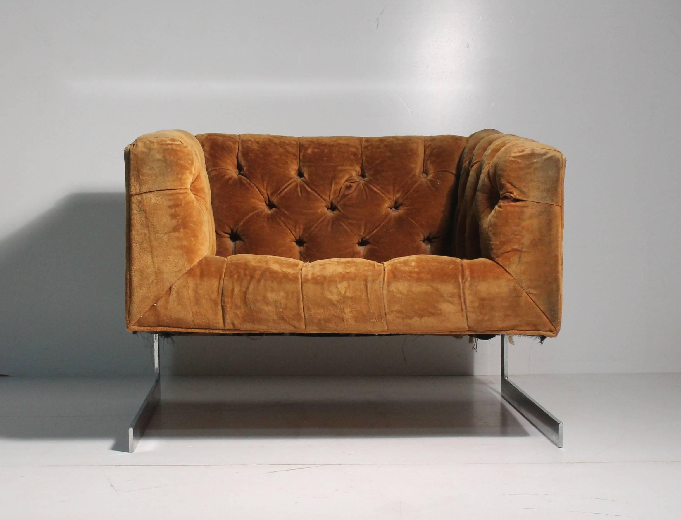 milo baughman armchair