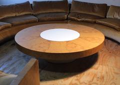 Monumental Iconic Milo Baughman Coffee Table