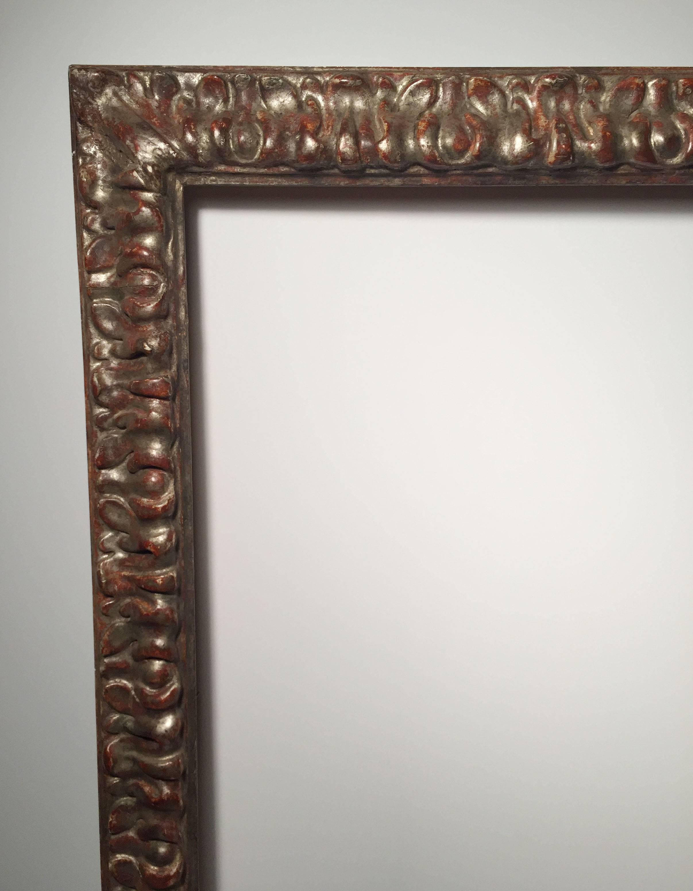 A nice vintage frame looks to be from the Mid-Century possibly earlier. Baroque in style. Possibly from Italy.