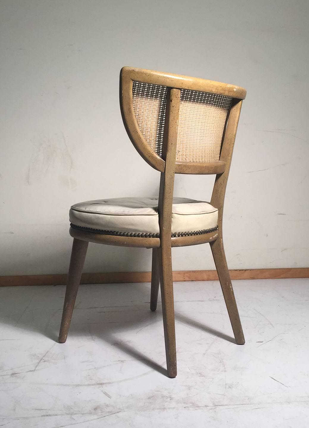 Set of Four Vintage William Haines Style Chairs 1