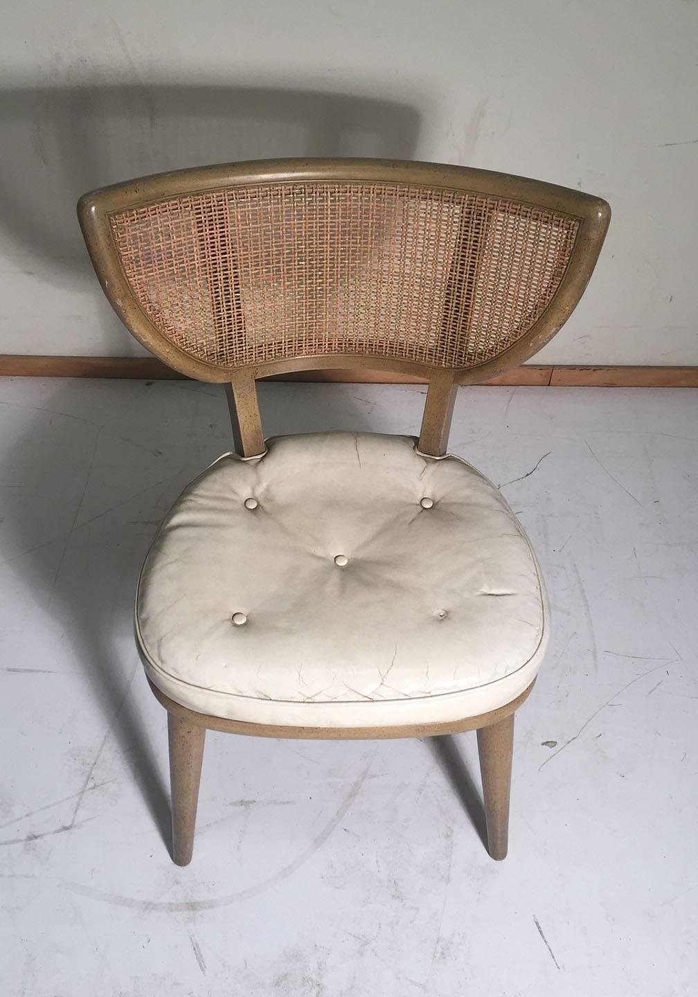 Set of Four Vintage William Haines Style Chairs 2