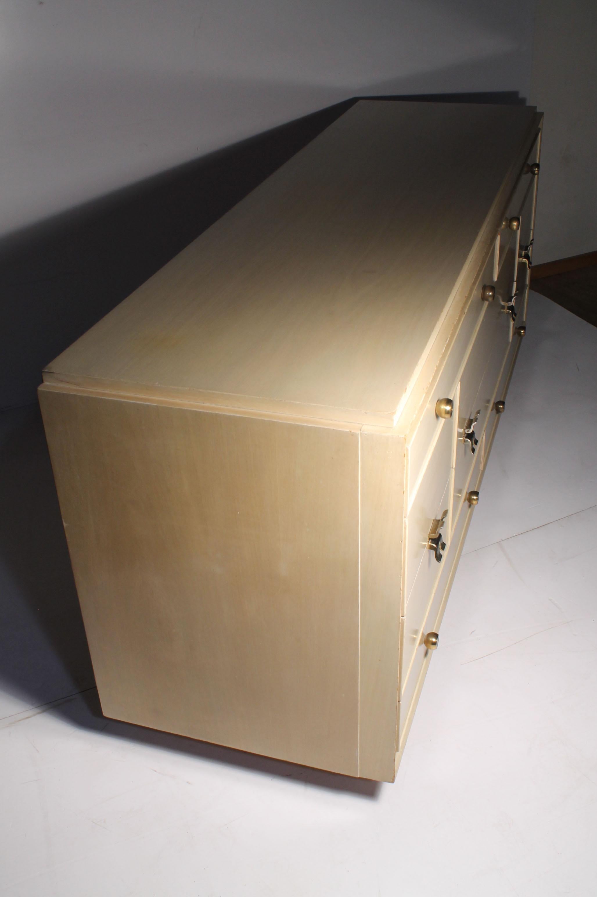 Rare Paul Frankl Designed Sideboard or Dresser for Johnson (PAIR available) 3